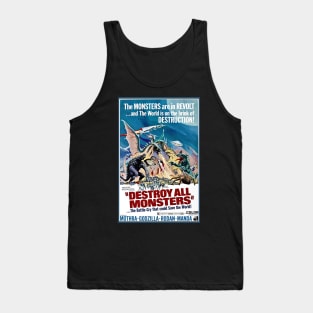 Destroy All Monsters! Tank Top